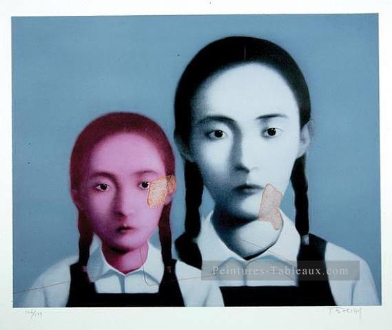 deux soeurs 2003 ZXG de Chine Peintures à l'huile